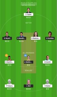 SOB-W vs WEF-W Dream11 Fantasy Suggestion #1 - The Hundred Women's